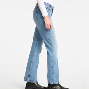 Guess Mid-rise Bootcut Jeans Light Wash